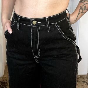 AMERICAN APPAREL black carpenter jean